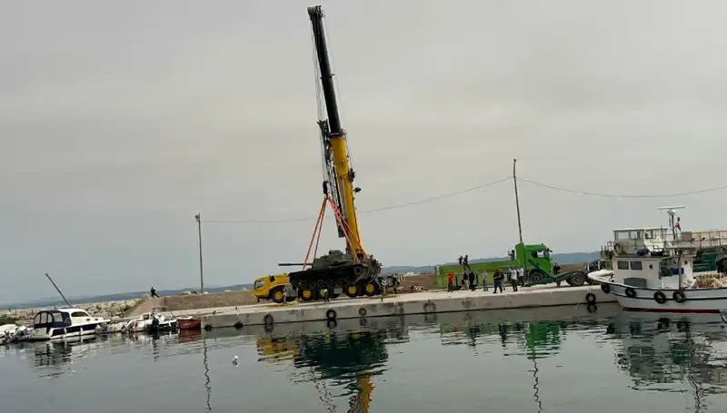 Saros Körfezi'nde Tarihi An: Üç Tank Batırılacak!