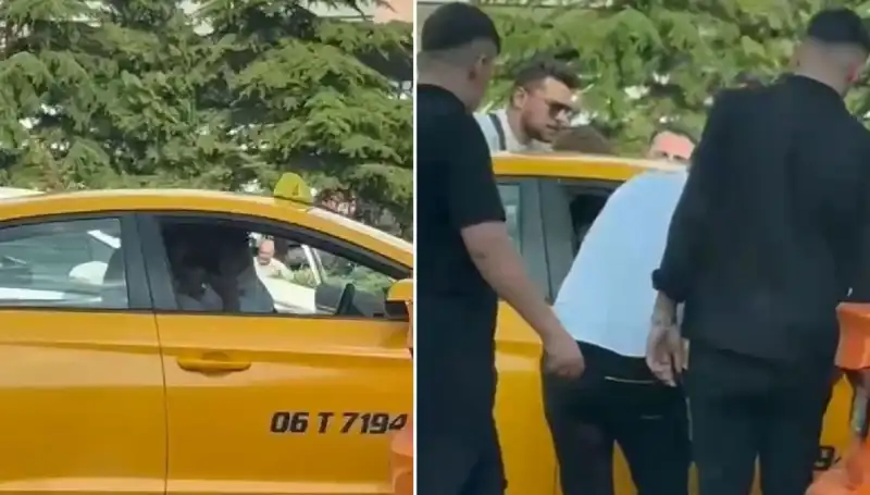 Trafik Tartışması Olumsuz Sonuçlandı: Taksi Şoförüne Yumruk Atıldı!