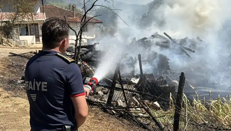 Evdeki Yangın Ormanı Tehdit Ediyor: Kurtarma Ekipleri Seferber Oldu