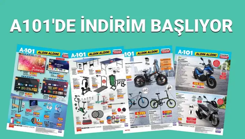 A101’in 12 Haziran Aktüel Kataloğu: Kaçırılmayacak Fırsatlar Kapıda