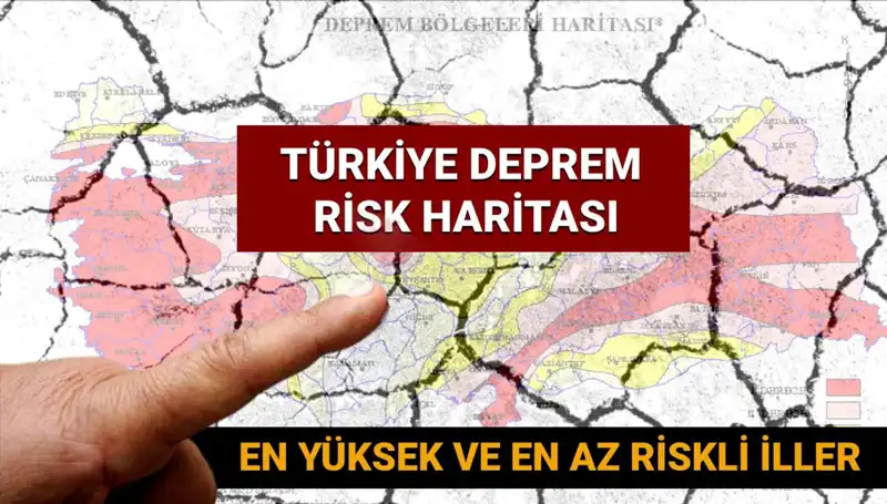 Türkiye 2025 Deprem Riski Haritası: Hangi İller Tehlikede?