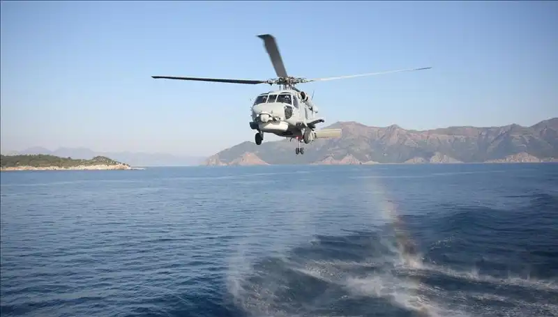 Askeri Helikopterin Deniz Seferi: Acil İnişin Tüm Ayrıntıları