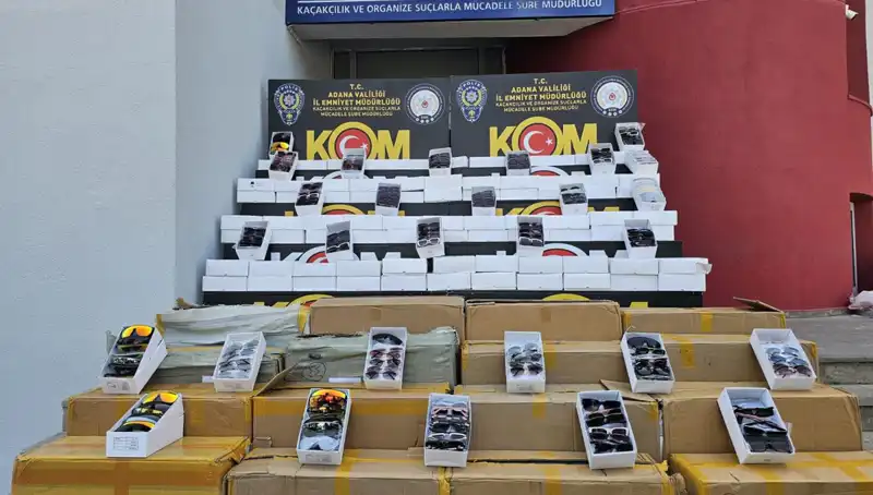 Adana'da 12 Bin Kaçak Güneş Gözlüğü Operasyonu: Detaylar ve Etkileri