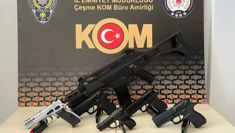 Çeşme'de Büyük Suç Operasyonu: Üç Şahıs Tutuklandı