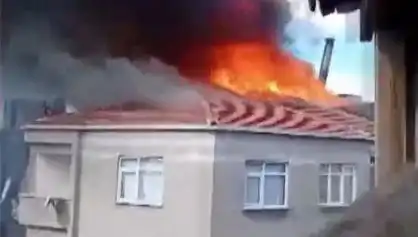 Bağcılar’da Korkunç Yangın: Beş Katlı Bina Alev Alev Yandı!