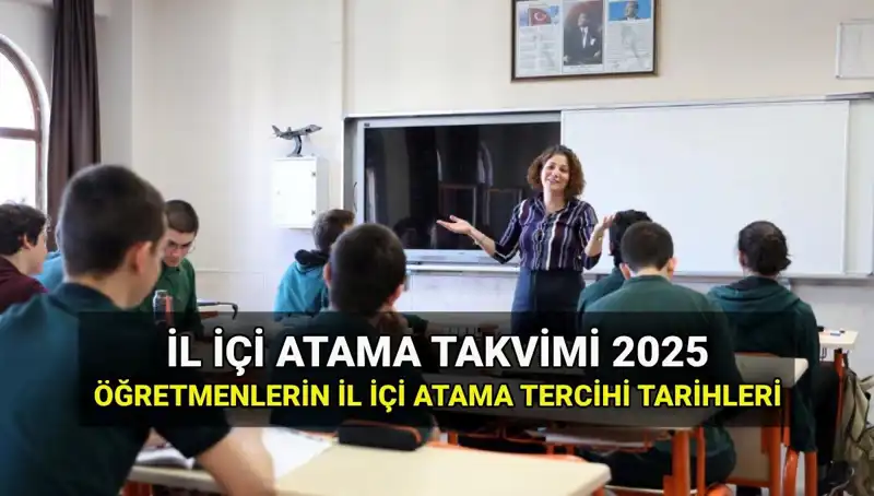 Öğretmenlerin Mazerete Bağlı İl İçi Yer Değiştirmeleri İçin Tarihler Açıklandı!