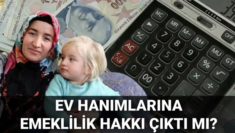 2025'te Ev Hanımlarına Emeklilik Hakkı: Ne Zaman Yürürlüğe Girecek?