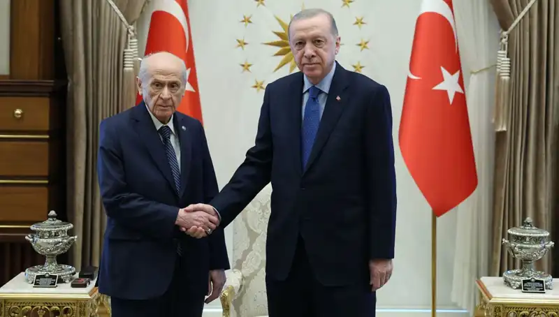 Cumhurbaşkanı Erdoğan ve Bahçeli Arasında Önemli Görüşme Gerçekleşti