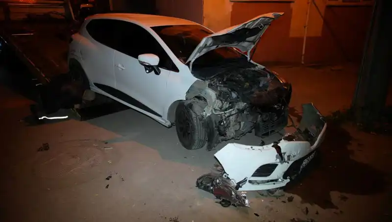 Alkollü Sürücünün Dehşet Saçtığı Gece: 5 Araç Birden Hasar Gördü