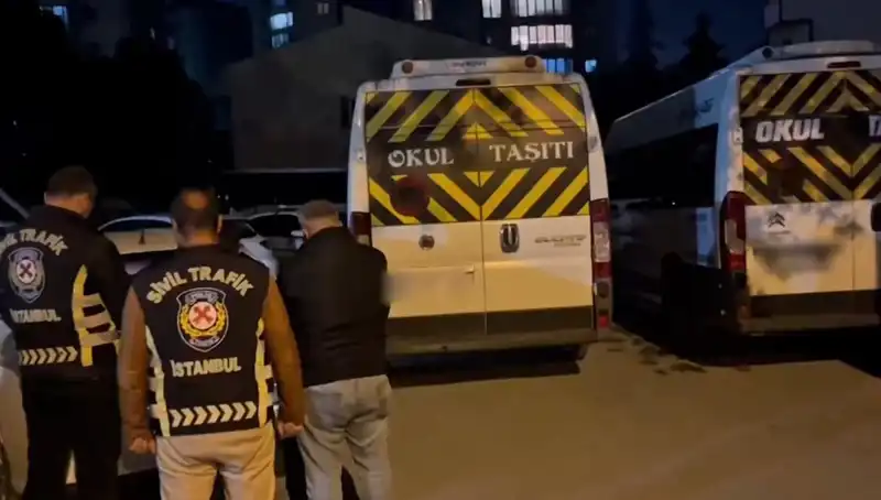 Görüntüler Tepki Çekmişti: İki Servis Sürücüsü Tutuklandı