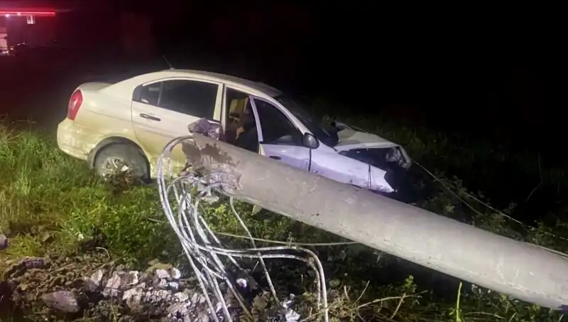 Betona Çarpan Sürücünün Hayatta Kalma Mücadelesi