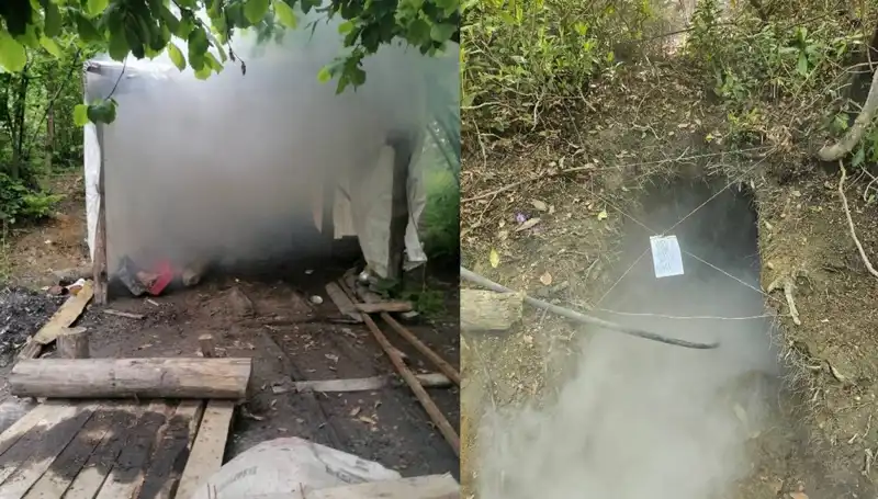 Kaçak Maden Ocaklarına Operasyon: 9 Maden Sahası İmha Edildi